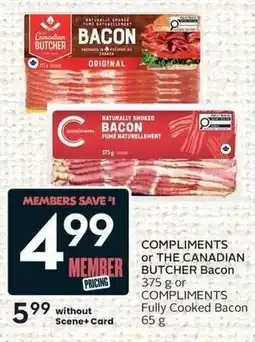 Sobeys Canadian Butcher Bacon offer