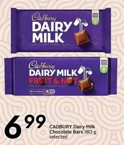 Sobeys Cadbury Dairy Milk Chocolate Bars offer