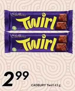 Sobeys Cadbury Twirl offer