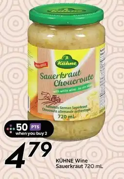 Sobeys Kühne Sauerkraut offer