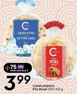 Sobeys Compliments Pita Bread offer