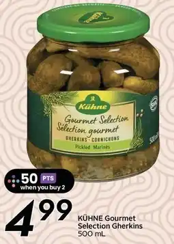 Sobeys Kühne Gourmet Selection Gherkins offer