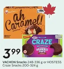 Sobeys Vachon snacks ah caramel! original offer