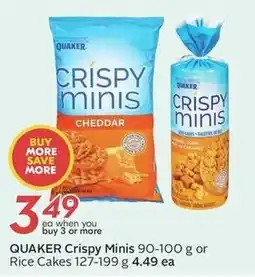 Sobeys Quaker crispy mins offer