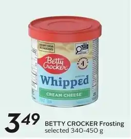 Sobeys Betty Crocker Frosting offer