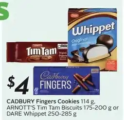Sobeys Cadbury Fingers Cookies offer