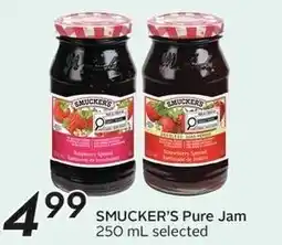 Sobeys Smucker's pure jam offer