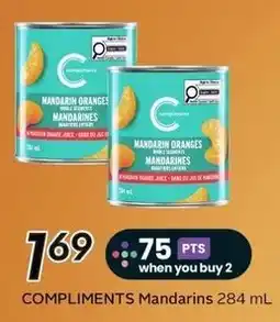 Sobeys Compliments mandarins offer