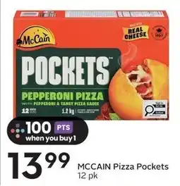 Sobeys McCain pizza pockets pepperoni pizza offer