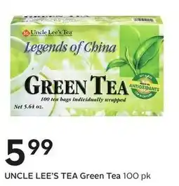 Sobeys Uncle Lee's Tea Green Tea offer