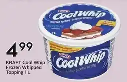 Sobeys Kraft cool whip frozen whipped topping offer