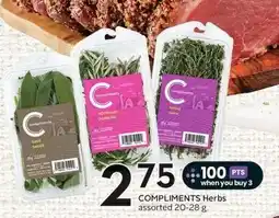 Sobeys Compliments Herbs offer