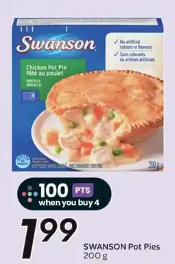 Sobeys Swanson Pot Pies offer
