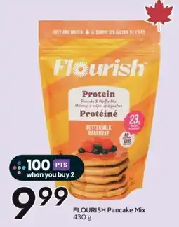 Sobeys Flourish Protein Pancake & Waffle Mix offer