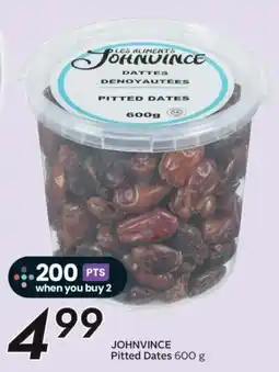Sobeys Johnvince Pitted Dates offer