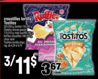 Croustilles Tortilla Tostitos