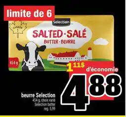 Super C BEURRE SELECTION offer