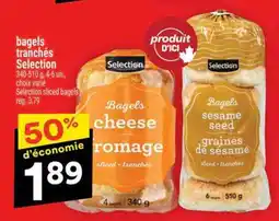 Super C BAGELS TRANCHÉS SELECTION offer