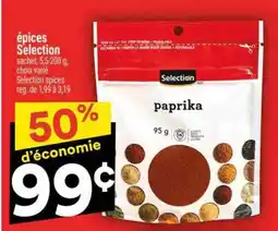 Super C ÉPICES SELECTION offer