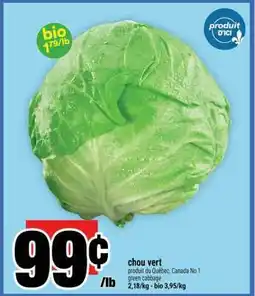 Super C CHOU VERT offer
