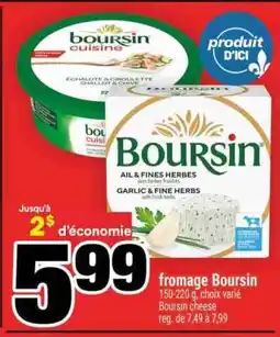 Super C FROMAGE BOURSIN offer