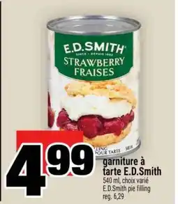 Super C garniture à tarte E.D. Smith offer