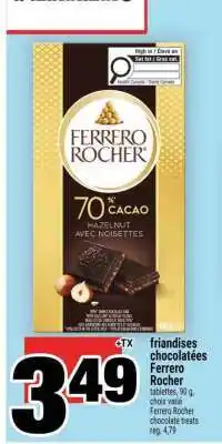 Super C Ferrero Rocher friandises chocolatées offer