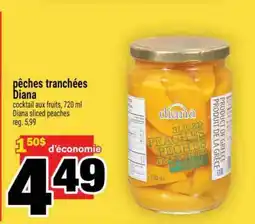 Super C pêches tranchées Diana offer