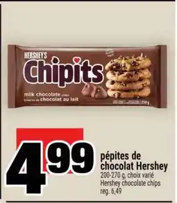Super C pépites de chocolat Hershey offer