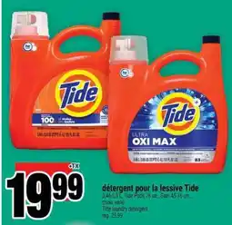 Super C détergent pour la lessive Tide offer
