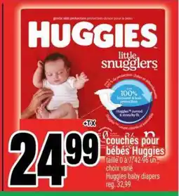Super C Huggies Little Snugglers offer
