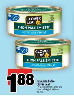 Super C Thon Pâle Listao Clover Leaf offer