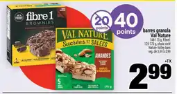 Super C BARRES GRANOLA VAL NATURE offer