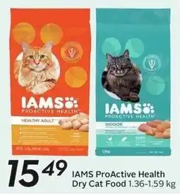 Sobeys Iams proactive health dry cat food offer