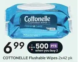 Sobeys Cottonelle Flushable Wipes offer