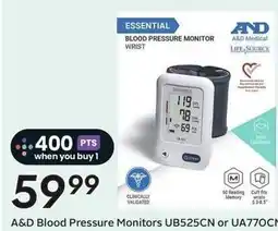 Sobeys A&D Blood Pressure Monitor offer