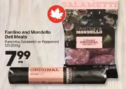 Calgary Co-op Fantino and Mondello Deli Meats offer