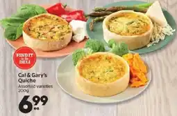 Calgary Co-op Cal & Gary's Quiche offer