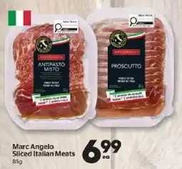 Calgary Co-op Marc Angelo Sliced Italian Meats offer
