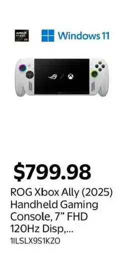 Walmart ROG Xbox Ally offer