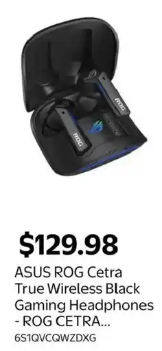 Walmart Asus rog cetraback gaming headphones offer