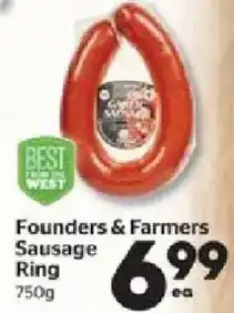 Calgary Co-op Founders & Farmers Sausage Ring offer