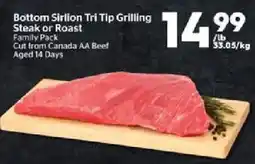 Calgary Co-op Bottom Sirion Tri Tip Grilling Steak or Roast offer