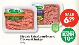 Calgary Co-op Lilydale extra lean ground chicken & turkey offer