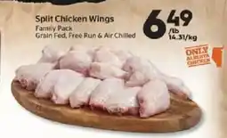 Calgary Co-op Split Chicken Wings offer