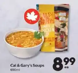 Calgary Co-op Cal & Gary's Soups offer