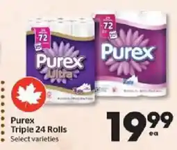 Calgary Co-op Purex Triple 24 Rolls offer