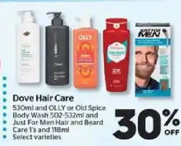 Calgary Co-op Dove Hair Care offer