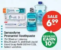 Calgary Co-op Sensodyne Pronamel Toothpaste offer