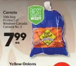 Calgary Co-op Peak Market Carrots offer